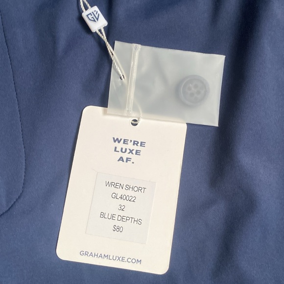 Graham Luxe Wren Shorts - Blue Depths - Picture 3 of 3